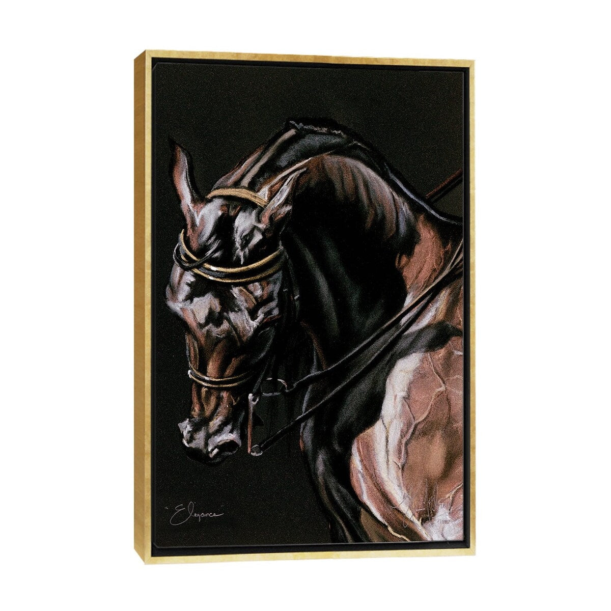 iCanvas "Elegance" by Kim McElroy Framed