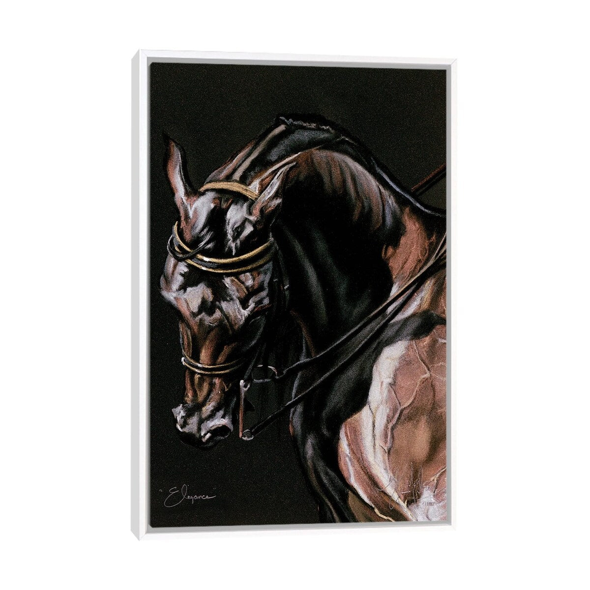 iCanvas "Elegance" by Kim McElroy Framed