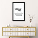 iCanvas "Elephant Diving Into The Bathtub With Bubbles" by Printable Lisa's Pets
