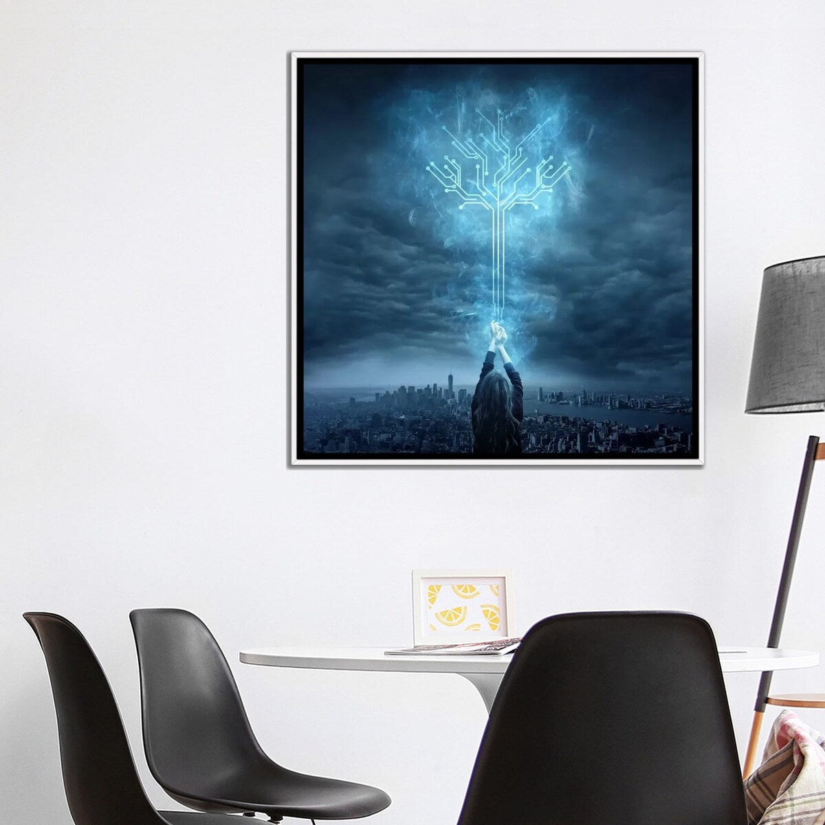 iCanvas "Energy" by Zoltan Toth Framed Canvas Print