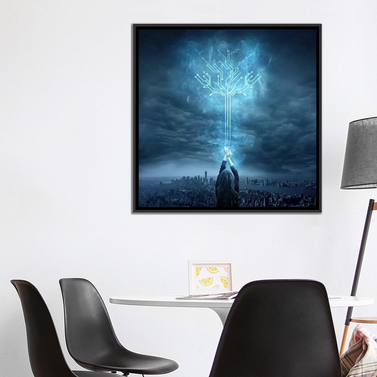 iCanvas "Energy" by Zoltan Toth Framed Canvas Print