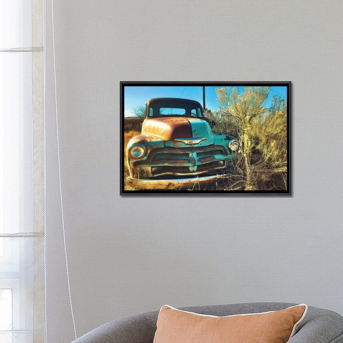 iCanvas "Enough Of Cold" by Brian Fuller Framed