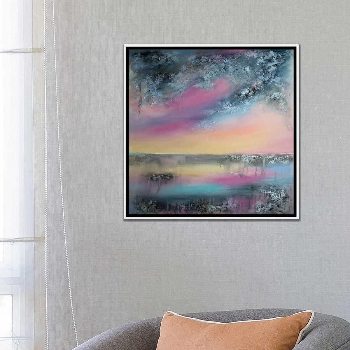 iCanvas "Euphoria" by Vera Hoi Framed
