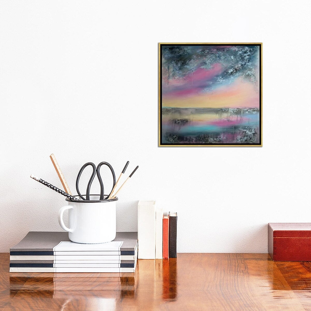 iCanvas "Euphoria" by Vera Hoi Framed