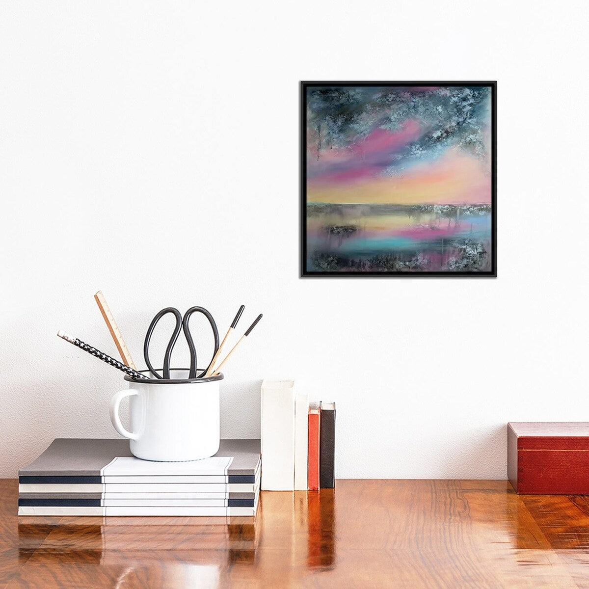 iCanvas "Euphoria" by Vera Hoi Framed