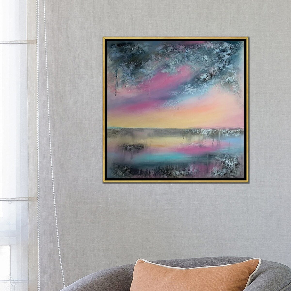 iCanvas "Euphoria" by Vera Hoi Framed