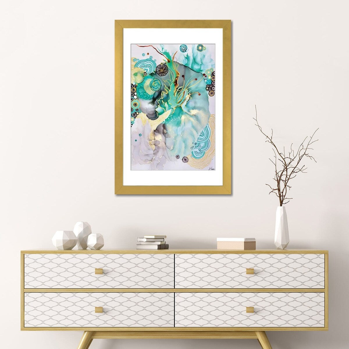 iCanvas "Eye Of The Sea" by Amy Tieman