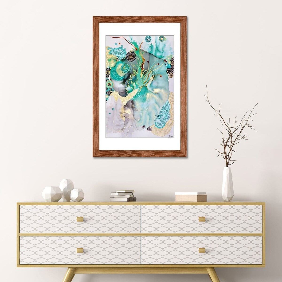 iCanvas "Eye Of The Sea" by Amy Tieman