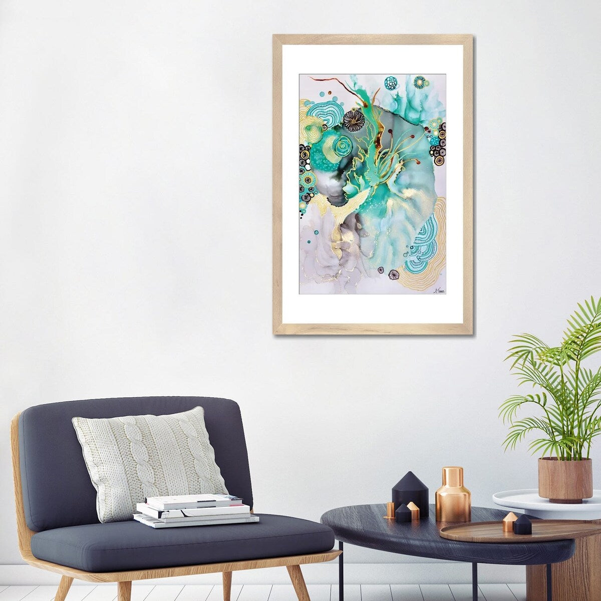 iCanvas "Eye Of The Sea" by Amy Tieman