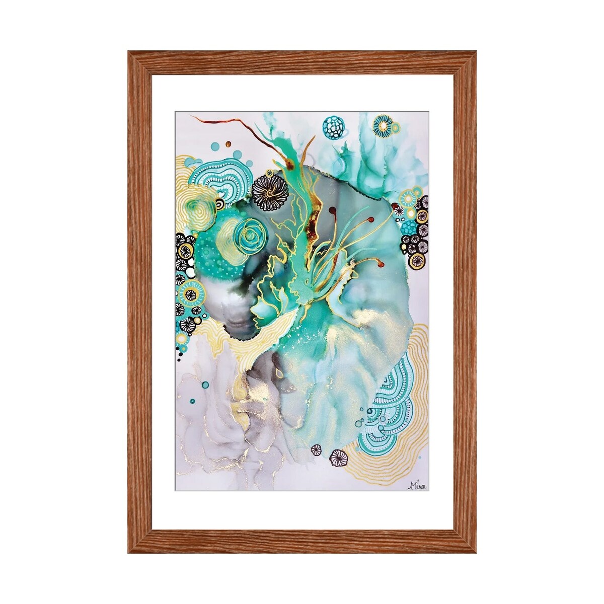 iCanvas "Eye Of The Sea" by Amy Tieman