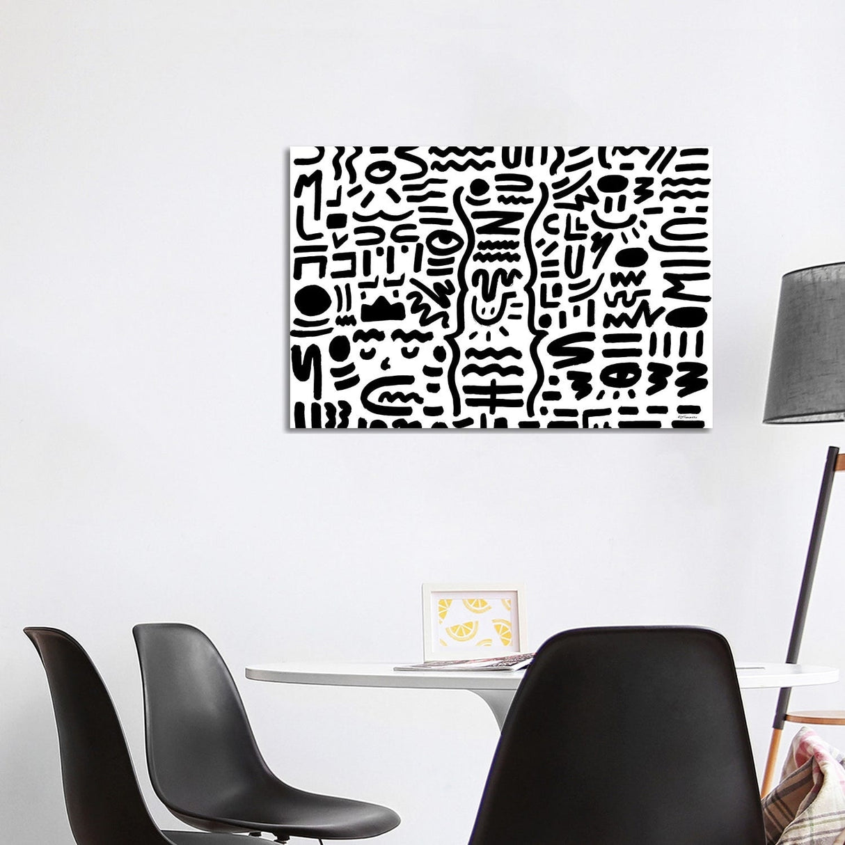 iCanvas "Face To Face" by Nicholas DiTomasso Canvas Print