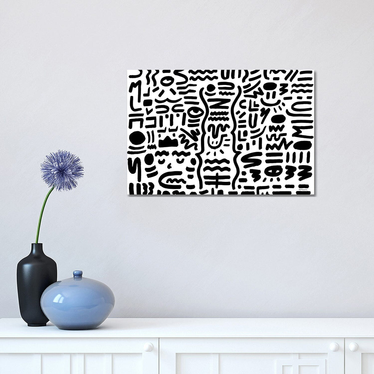 iCanvas "Face To Face" by Nicholas DiTomasso Canvas Print