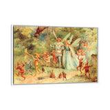 iCanvas "Fairies III" by Vintage Apple Collection Framed Canvas Print
