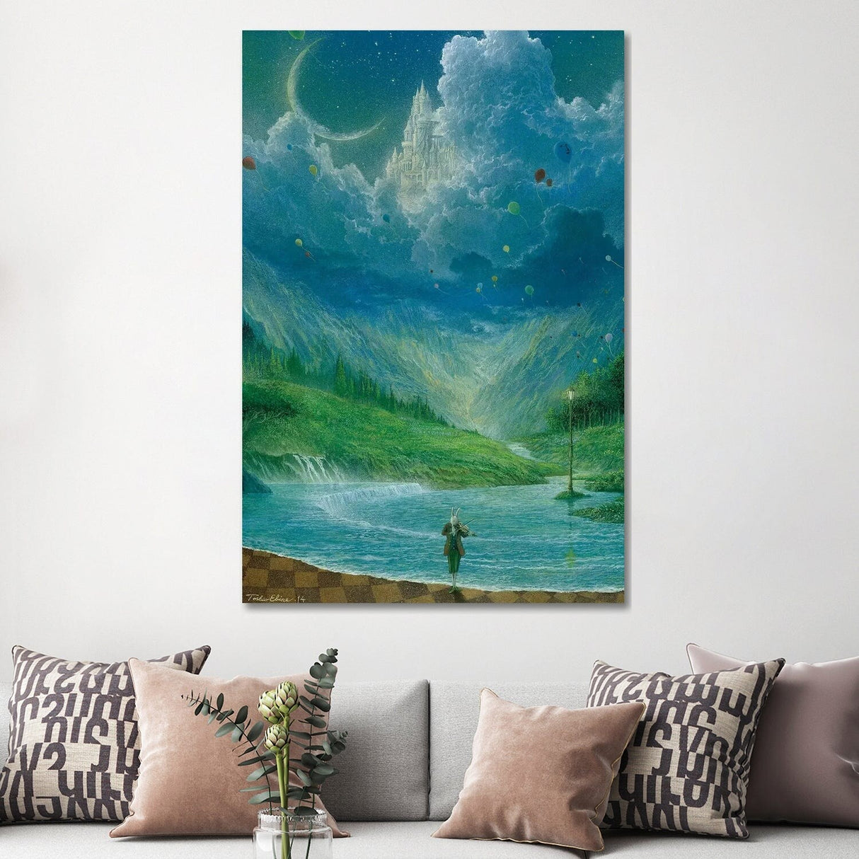 iCanvas "Fantasia" by Toshio Ebine Canvas Print