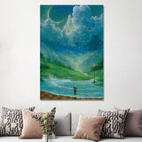 iCanvas "Fantasia" by Toshio Ebine Canvas Print