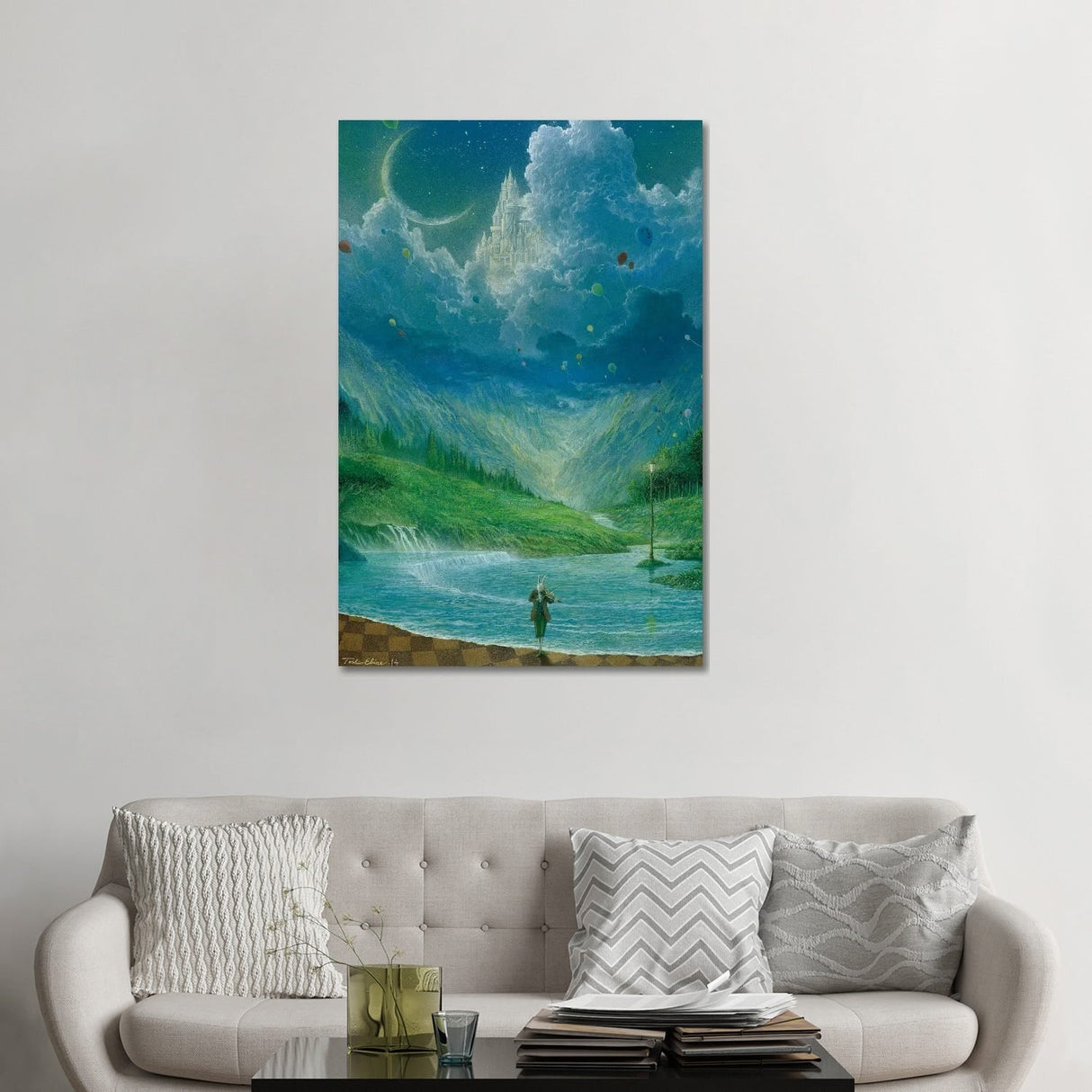iCanvas "Fantasia" by Toshio Ebine Canvas Print