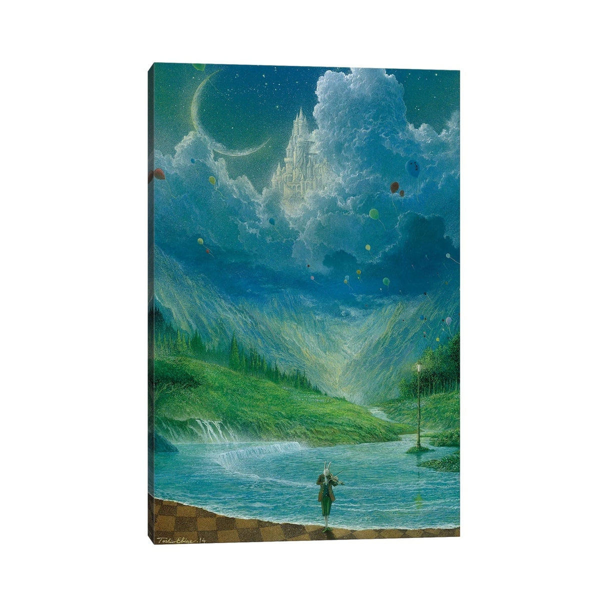 iCanvas "Fantasia" by Toshio Ebine Canvas Print