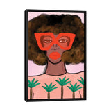 iCanvas "Fashion Girl IV" by Bouffants & Broken Hearts Framed Canvas Print