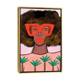 iCanvas "Fashion Girl IV" by Bouffants & Broken Hearts Framed Canvas Print