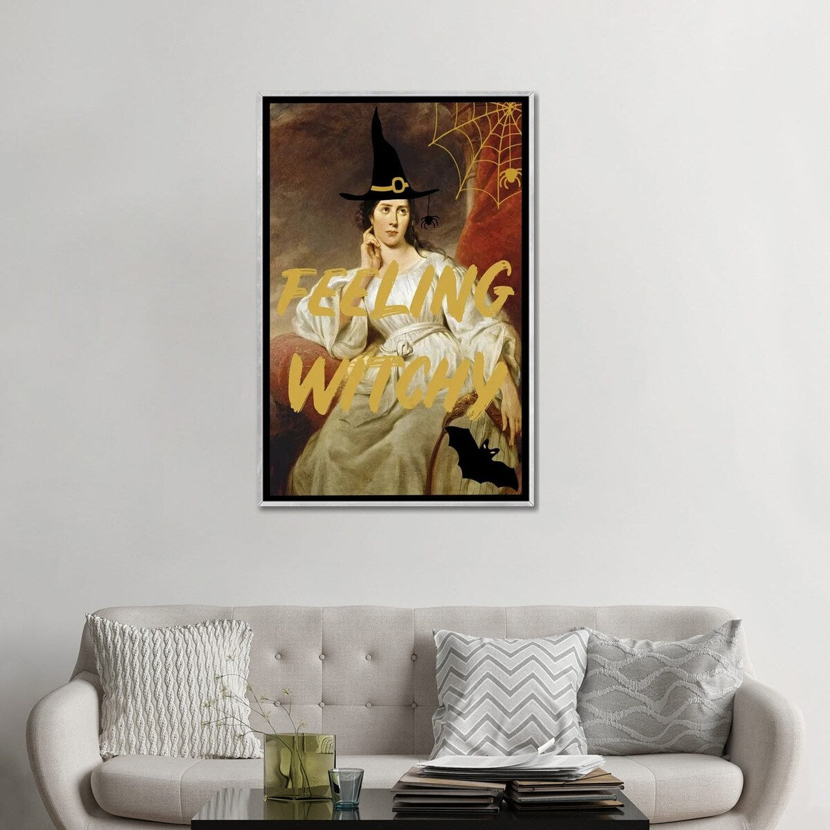 iCanvas "Feeling Witchy" by Grace Digital Art Co Framed