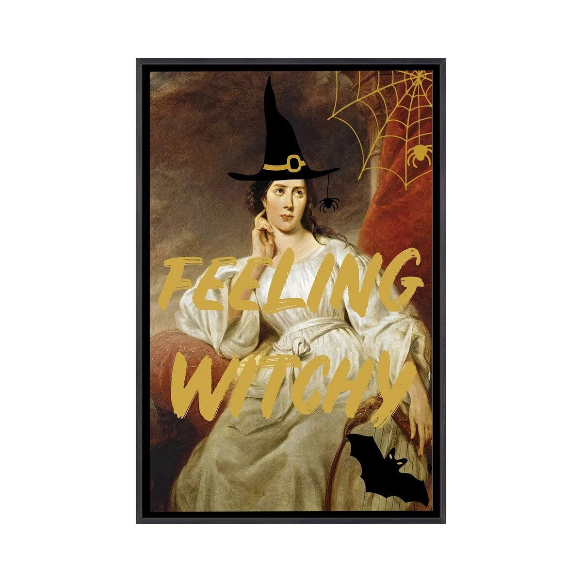 iCanvas "Feeling Witchy" by Grace Digital Art Co Framed