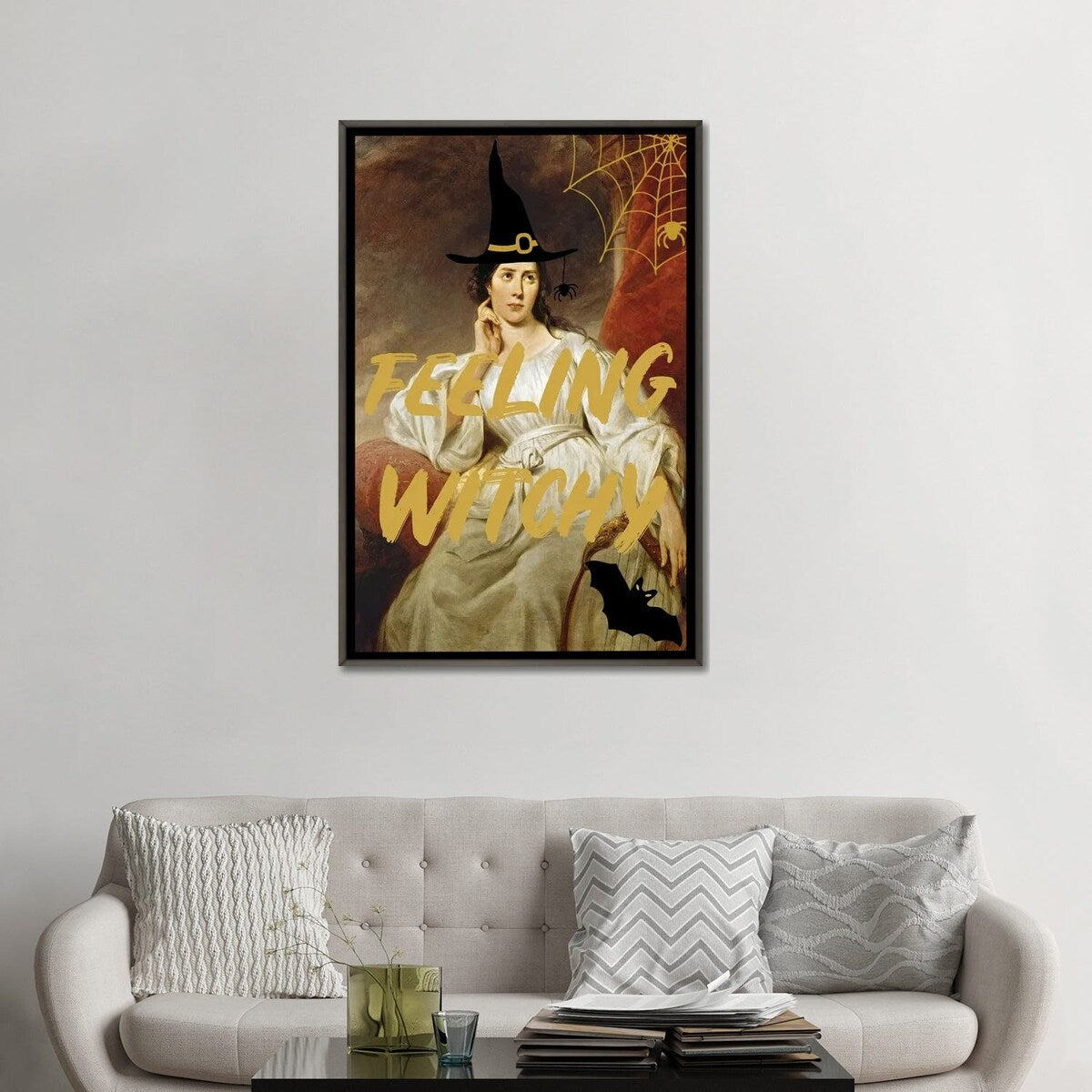 iCanvas "Feeling Witchy" by Grace Digital Art Co Framed