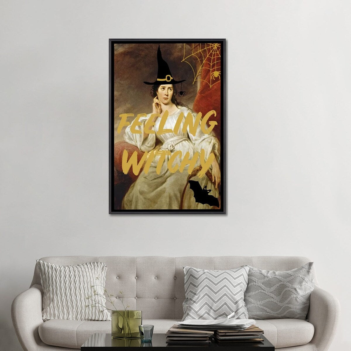 iCanvas "Feeling Witchy" by Grace Digital Art Co Framed