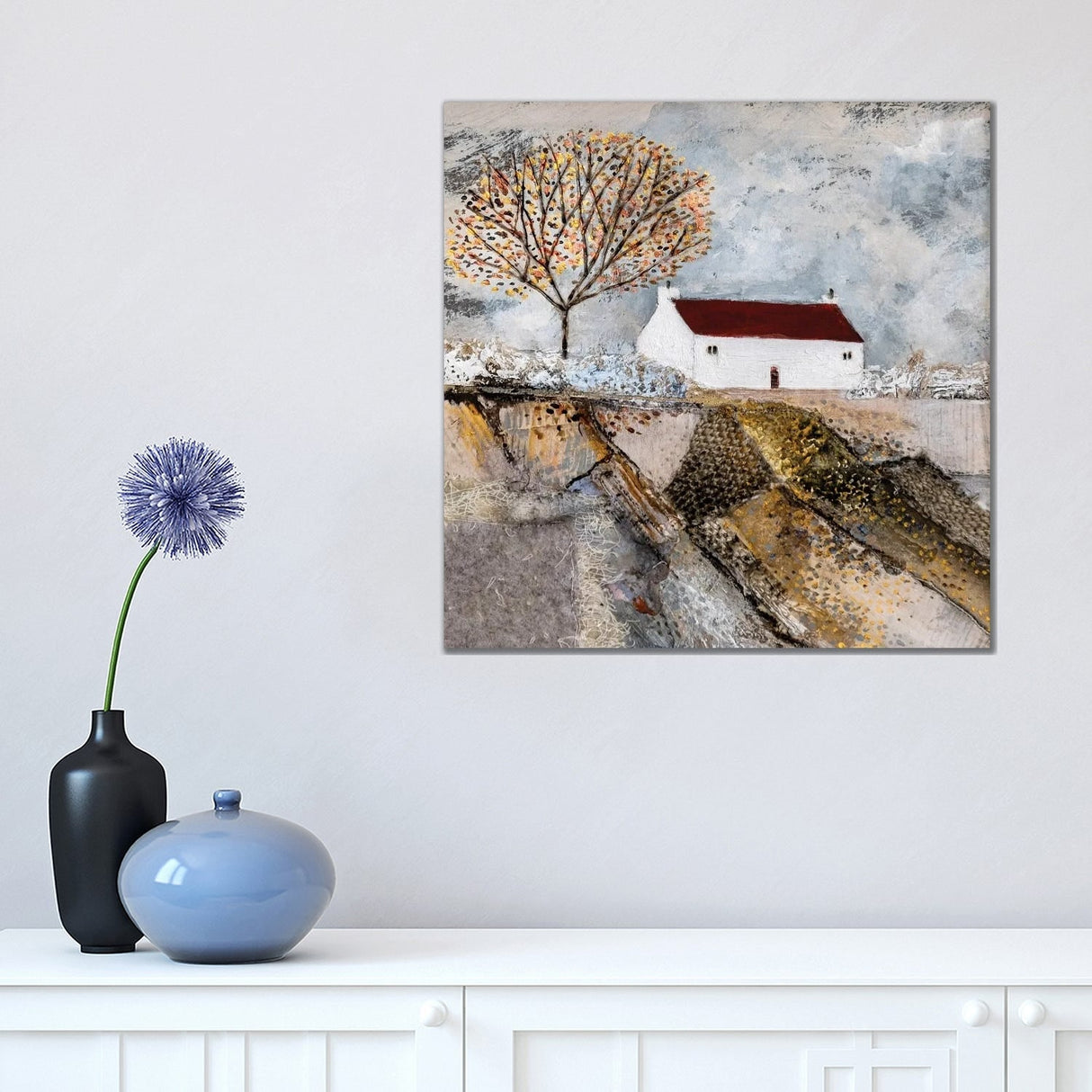 iCanvas "Fields Of Gold" by Louise O'Hara Canvas Print