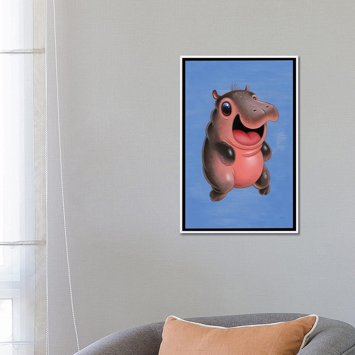 iCanvas "Fiona" by Cuddly Rigor Mortis Framed Canvas Print