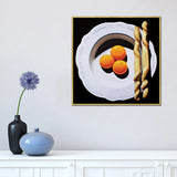 iCanvas "Fiore D'Inverno" by Lucia Bergamini Framed Canvas Print