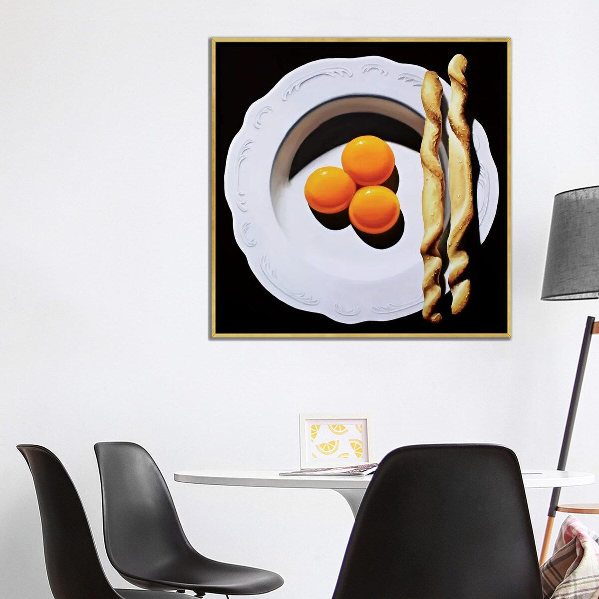 iCanvas "Fiore D'Inverno" by Lucia Bergamini Framed Canvas Print