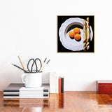 iCanvas "Fiore D'Inverno" by Lucia Bergamini Framed Canvas Print