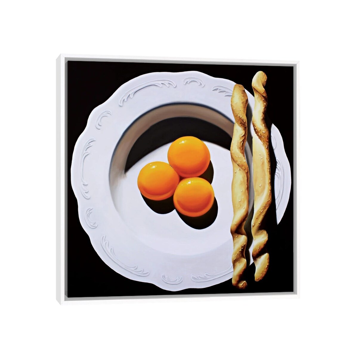 iCanvas "Fiore D'Inverno" by Lucia Bergamini Framed Canvas Print