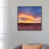 iCanvas "Fire, part 2 of 3" by Moises Levy Framed