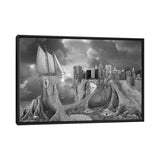 iCanvas "Fish out of Water" by Thomas Barbey Framed Canvas Print