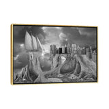 iCanvas "Fish out of Water" by Thomas Barbey Framed Canvas Print
