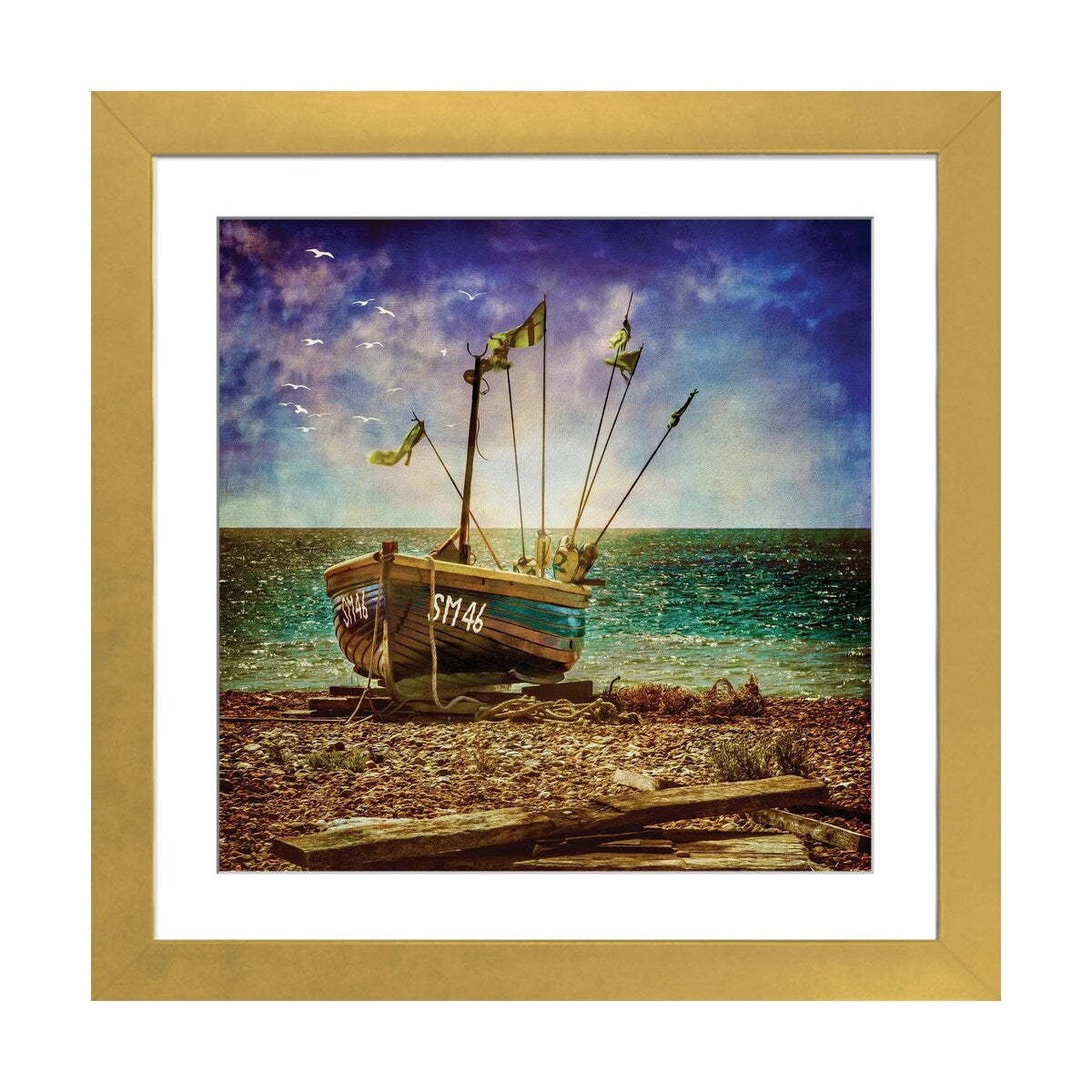 iCanvas "Fishing Boat" by Chris Lord