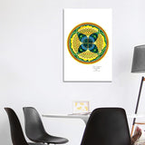 iCanvas "Fishy Ginkgo II" by Diana Titova Canvas Print