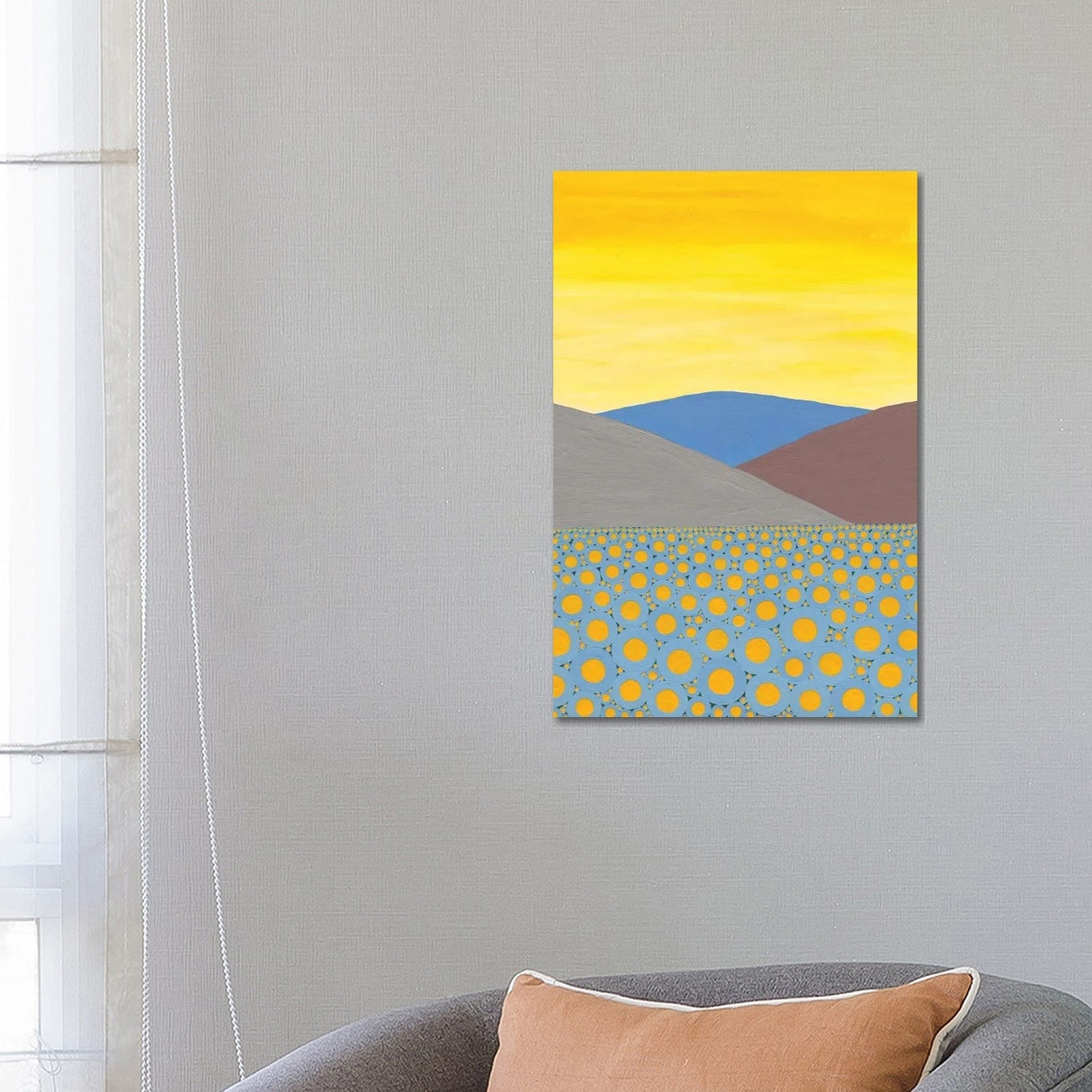 iCanvas "Flax Field" by Sofiia Karimova Canvas Print