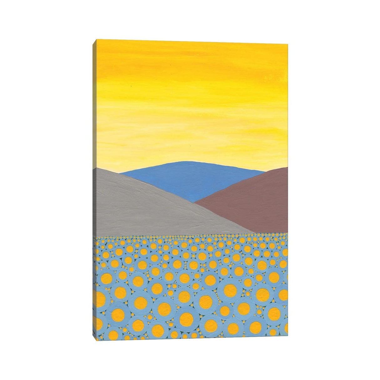 iCanvas "Flax Field" by Sofiia Karimova Canvas Print