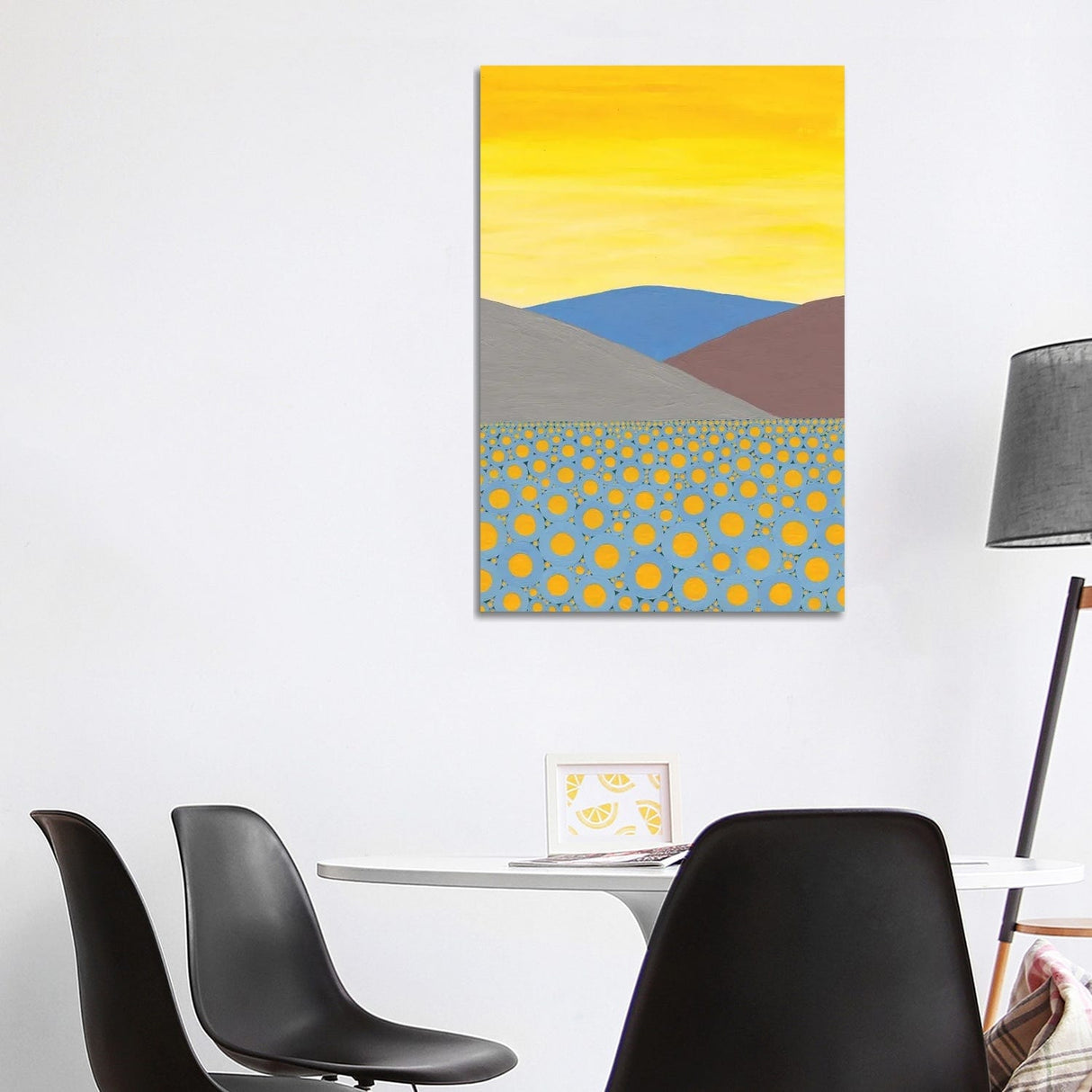 iCanvas "Flax Field" by Sofiia Karimova Canvas Print