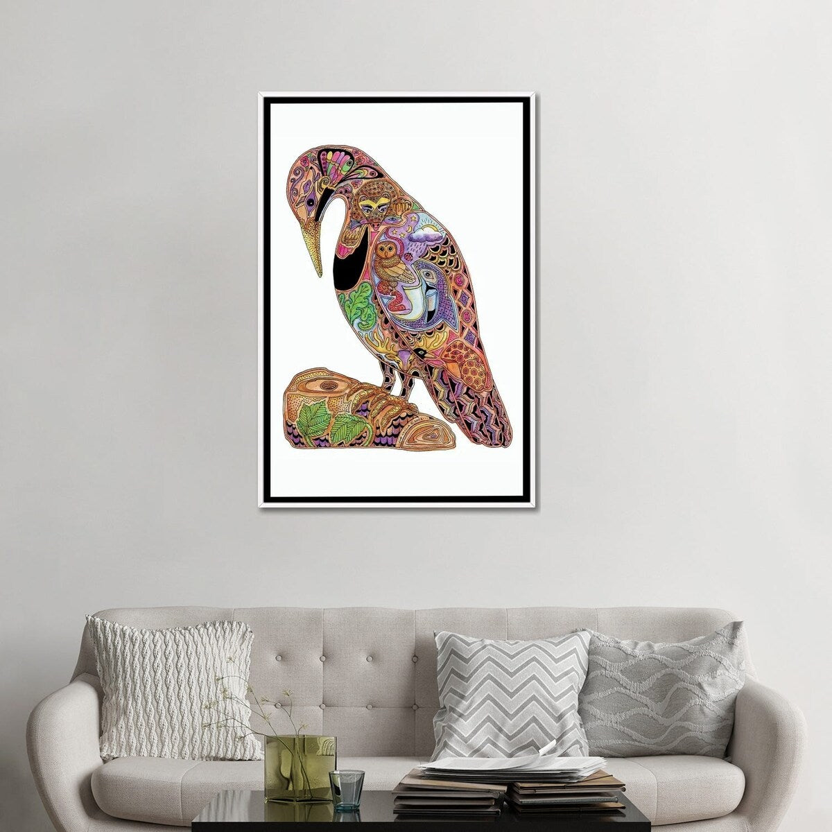 iCanvas "Flicker" by Sue Coccia Framed