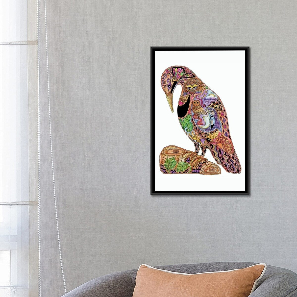 iCanvas "Flicker" by Sue Coccia Framed
