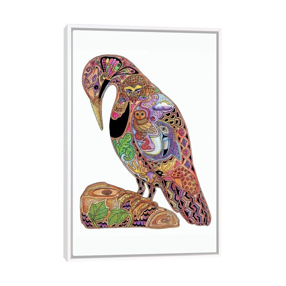 iCanvas "Flicker" by Sue Coccia Framed