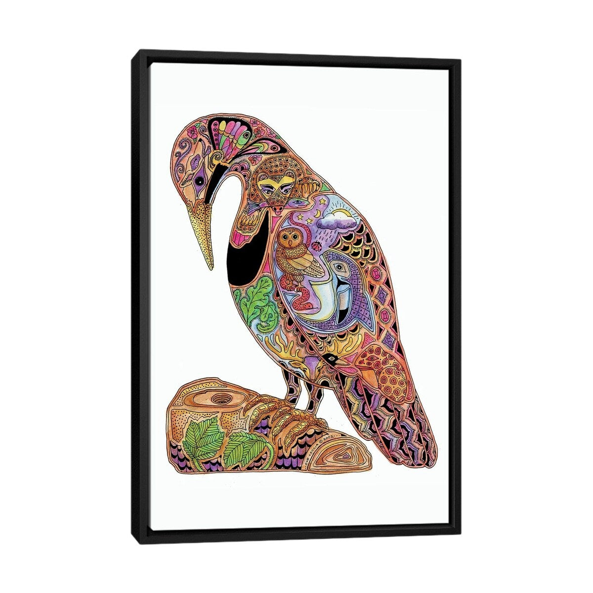 iCanvas "Flicker" by Sue Coccia Framed