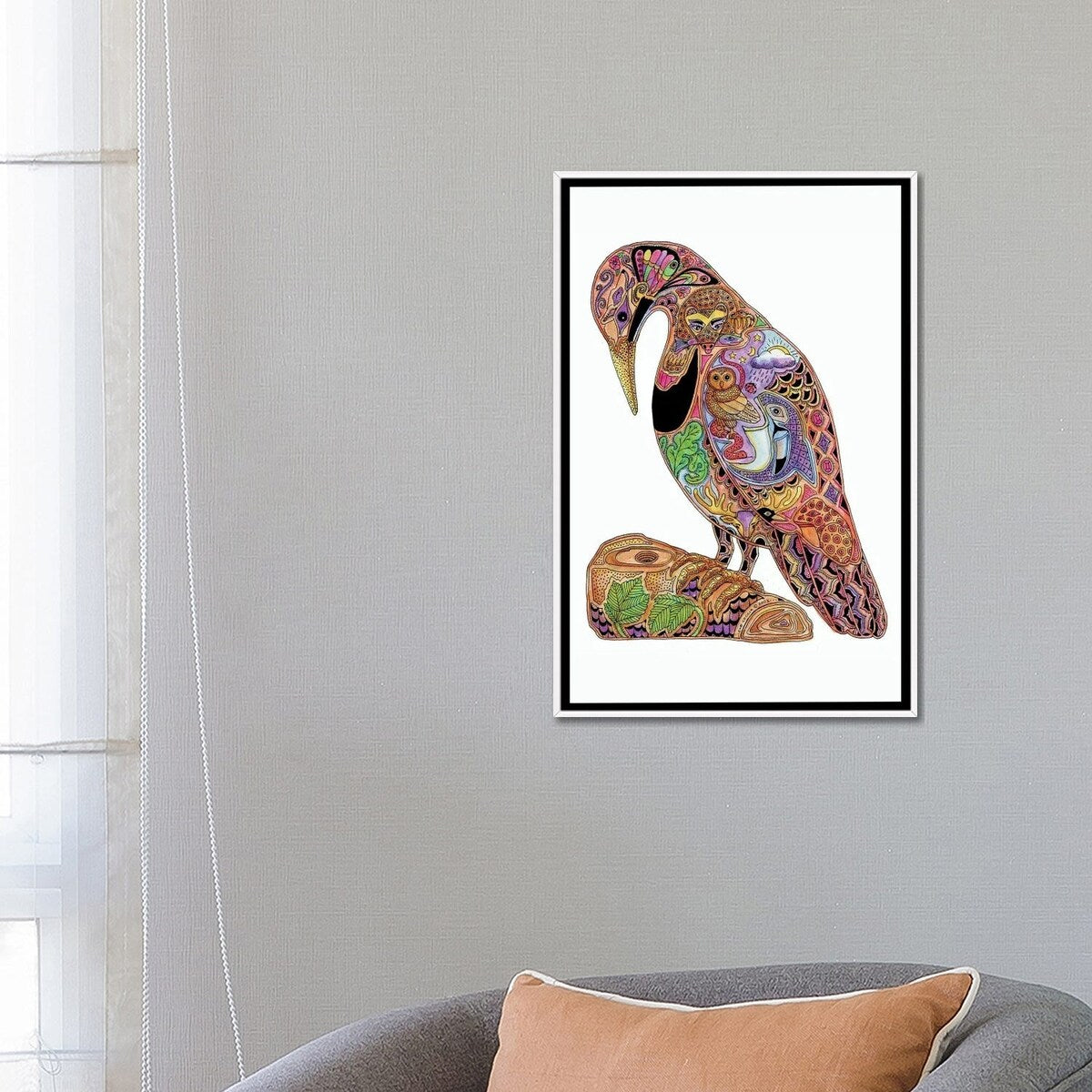 iCanvas "Flicker" by Sue Coccia Framed