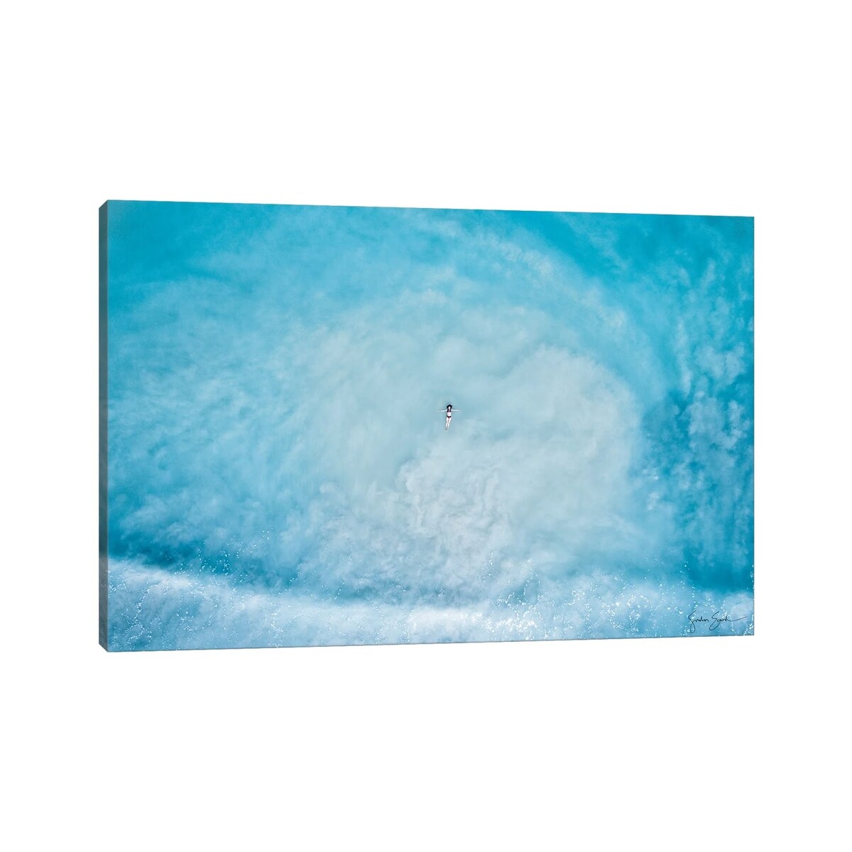 iCanvas "Floating In The Blue" by Graham Earnshaw Canvas Print