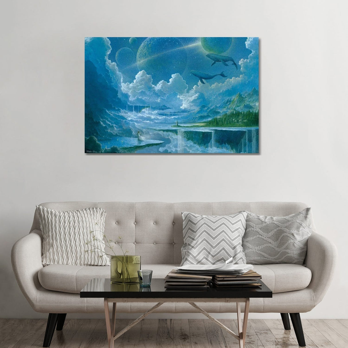 iCanvas "Floating Island" by Toshio Ebine Canvas Print