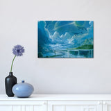 iCanvas "Floating Island" by Toshio Ebine Canvas Print
