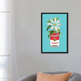 iCanvas "Floral Campbells" by 2Toastdesign Framed Canvas Print